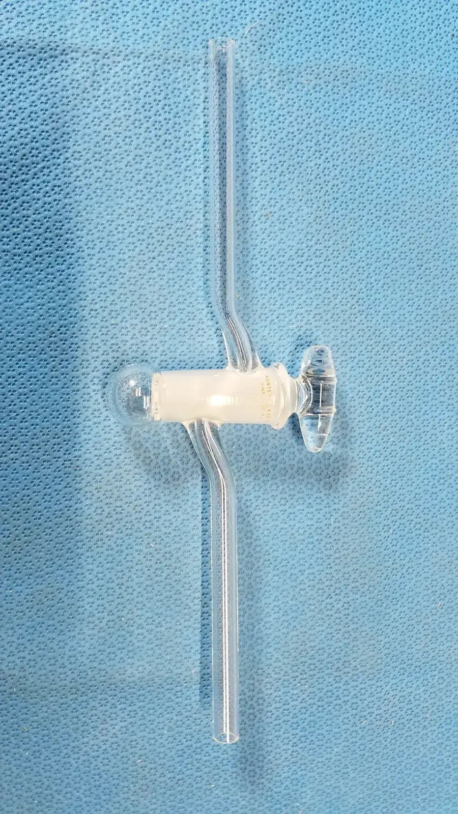 KONTES High Vacuum Glass Single Oblique Stopcock – Laboratory Glassware Valve