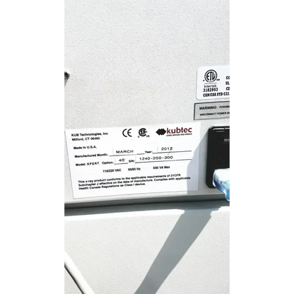 KUBTEC XPERT 40 Digital Imaging System
