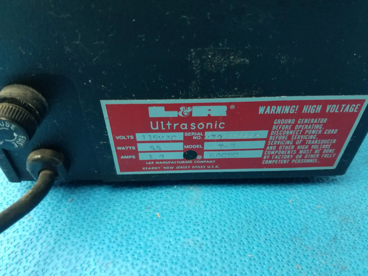 L&R T-9 Transistor/Ultrasonic - Ultrasonic Cleaner