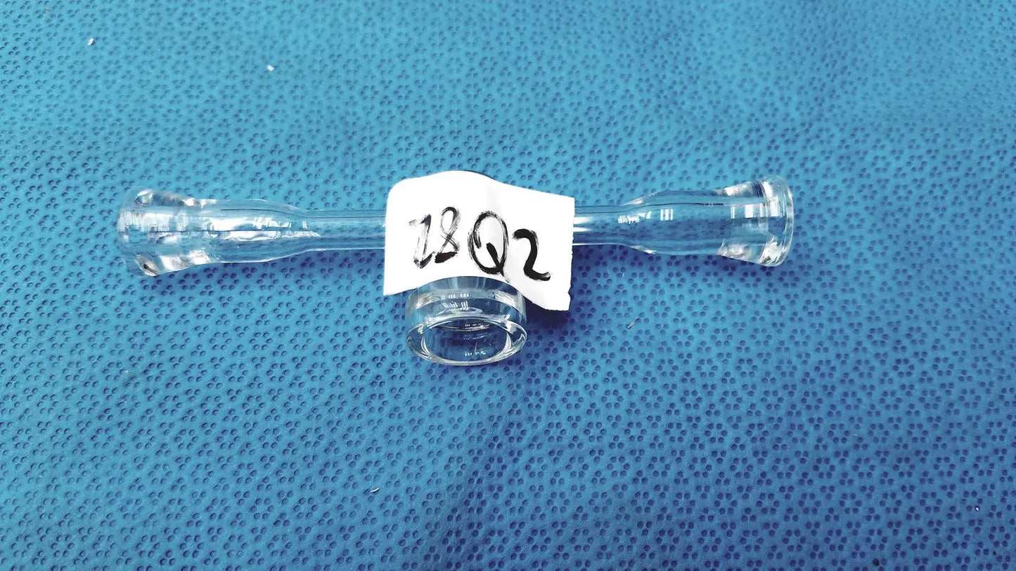 Lab Glass Adapter with Stopcock Valve – Borosilicate, 24/40 Joint