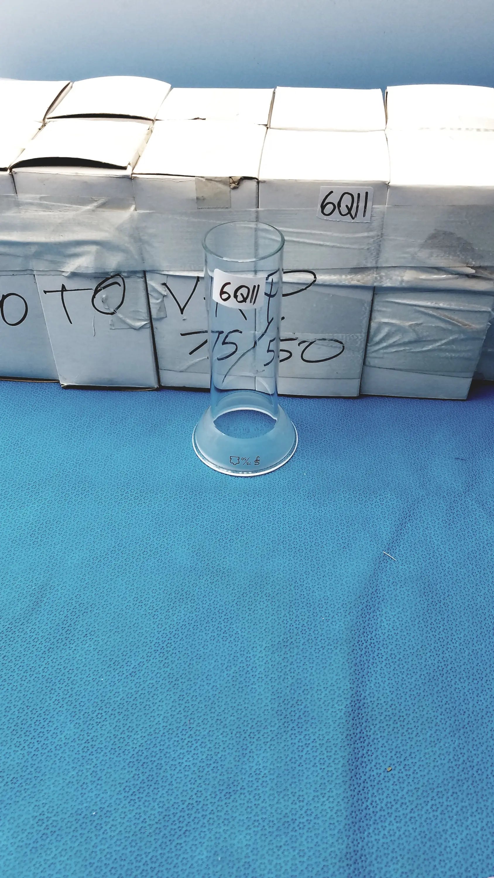 Lab Glass Outer Spherical Joint Tube for Rotary Evaporator Distillation - Glassware