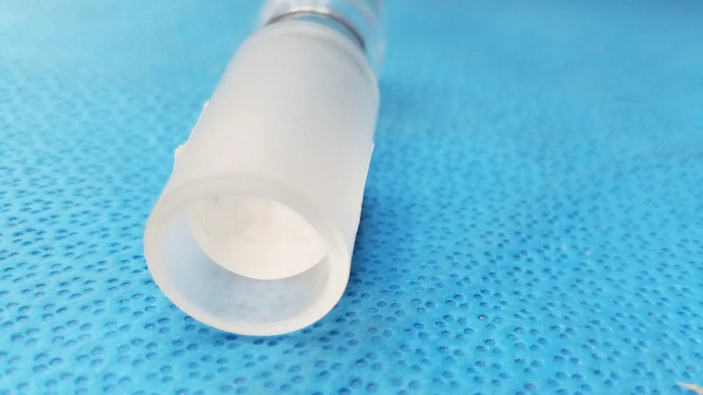 Lab Screw Thread Adapter – Glass Connector for Bottles or Tubing