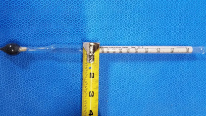 Laboratory Glass Hydrometer Specific Gravity Scale 6-20 Accurate Measurement