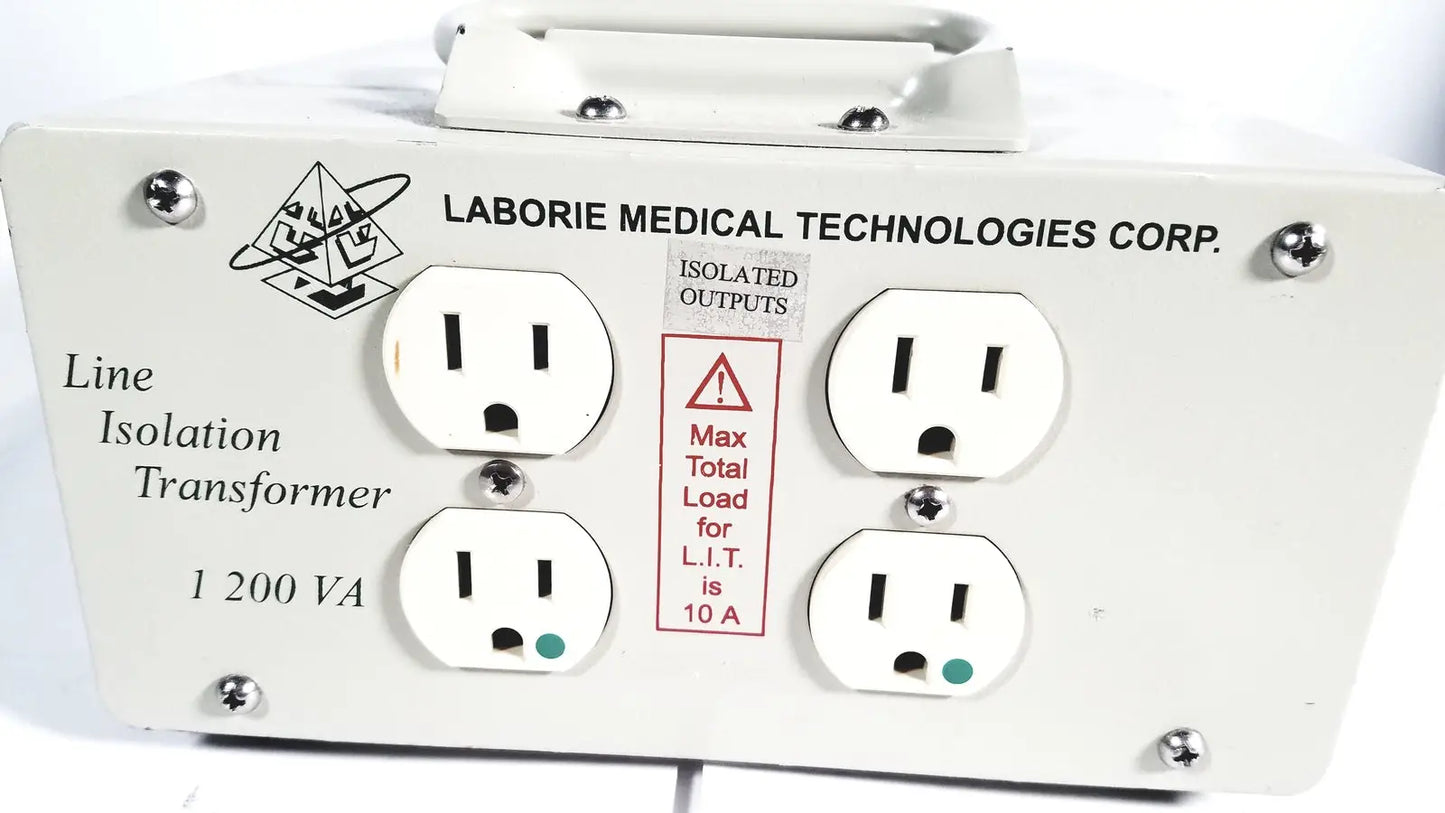 Laborie Medical Technologies Lit 1200Va Line Isolation Transformer 115V 50/60Hz