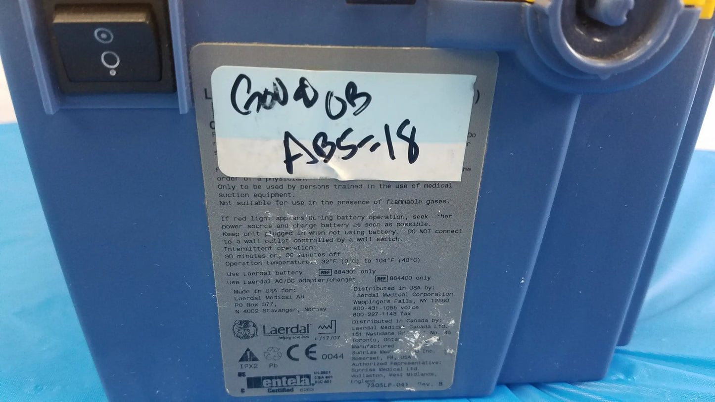 Laerdal Compact Suction Unit Ref 884301 - Portable