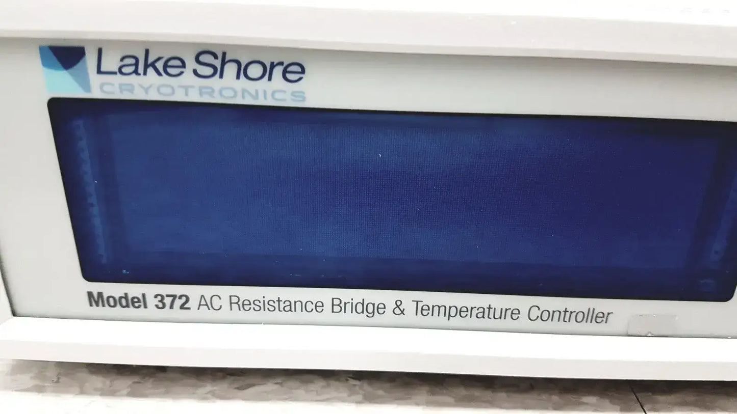Lake Shore Model 372 AC Resistance Bridge & Temperature Controller