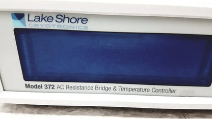 Lake Shore Model 372 AC Resistance Bridge & Temperature Controller