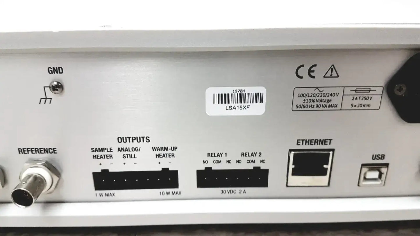 Lake Shore Model 372 AC Resistance Bridge & Temperature Controller