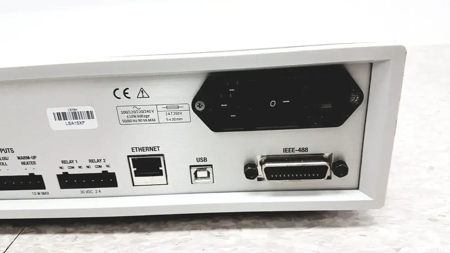 Lake Shore Model 372 AC Resistance Bridge & Temperature Controller