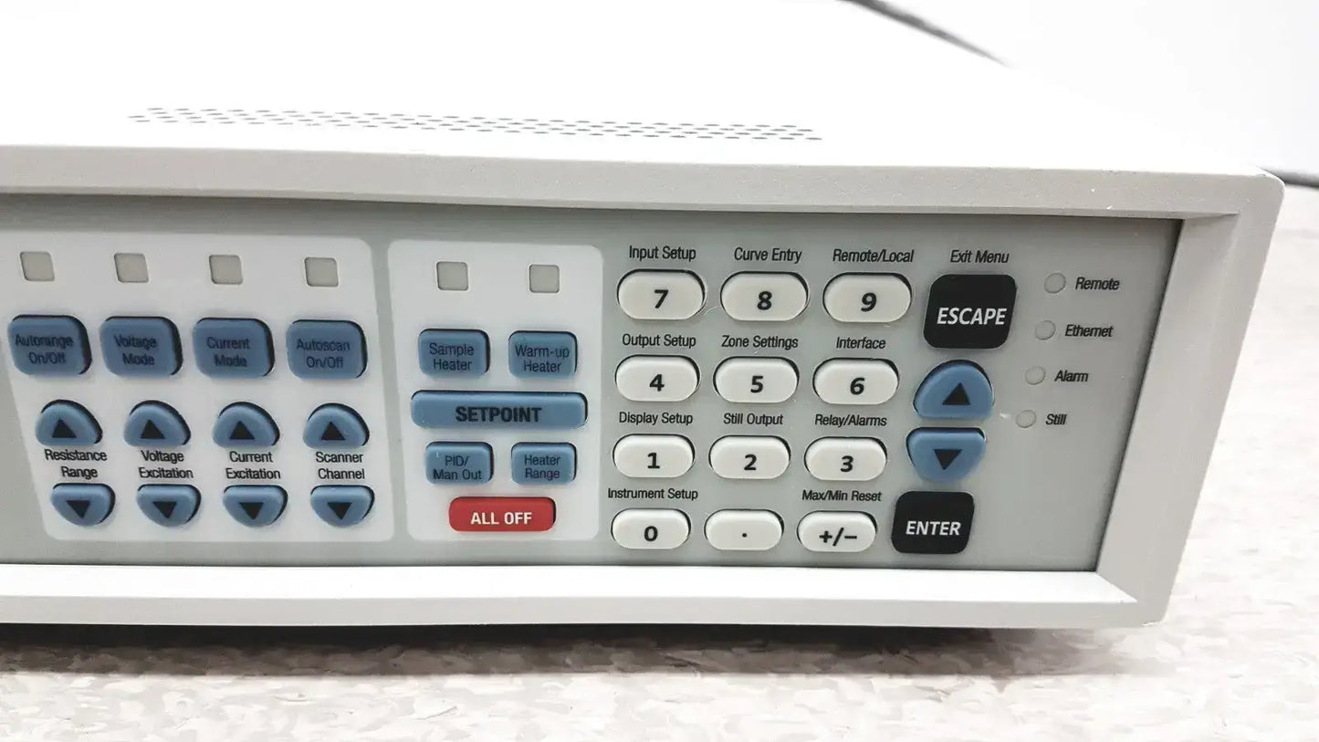 Lake Shore Model 372 AC Resistance Bridge & Temperature Controller