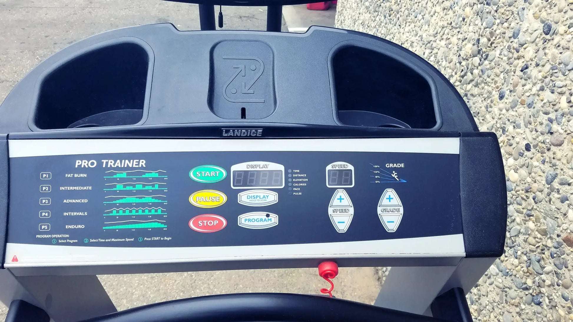 Landice L8 Executive Rehabilitation Treadmill with Large Running Surface
