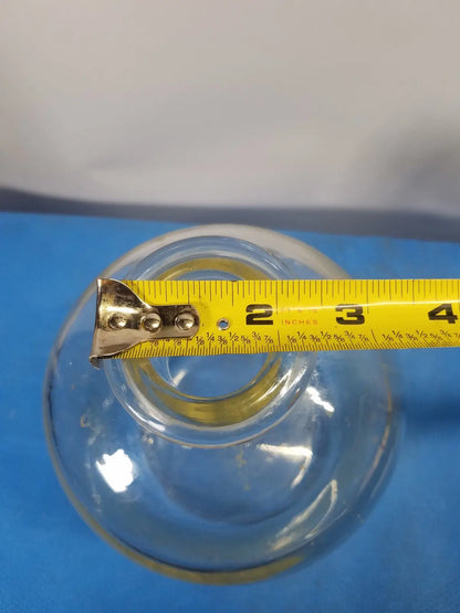 Large Clear Glass Apothecary Bottle – Vintage Medical / Chemical Glassware