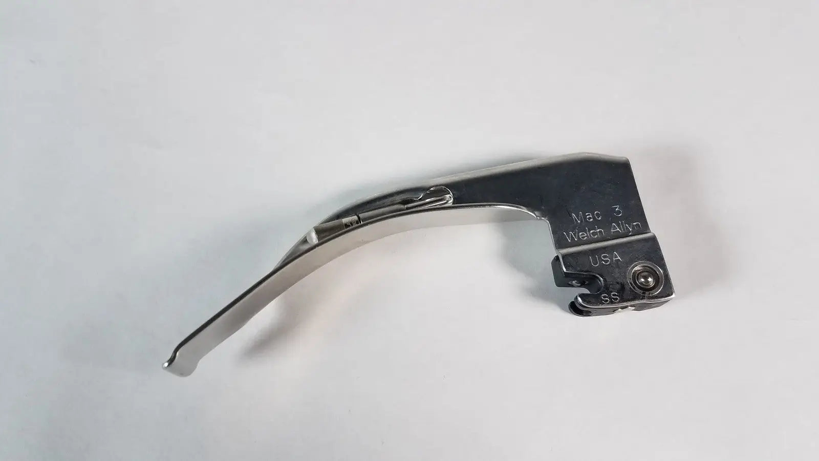 Laryngoscope Blade Mac 3 Stainless Steel f/Fiber-Optic by Hillrom/Welch Allyn