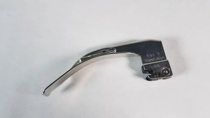 Laryngoscope Blade Mac 3 Stainless Steel f/Fiber-Optic by Hillrom/Welch Allyn