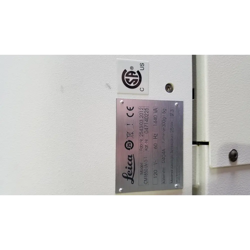 Leica CM1850 UV UV-3-1 047140225 Cryostat Microtome