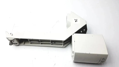 White plastic leica dm irb inverted microscope lamp housing with rectangular base and angled top for 12v 100w halogen bulb
