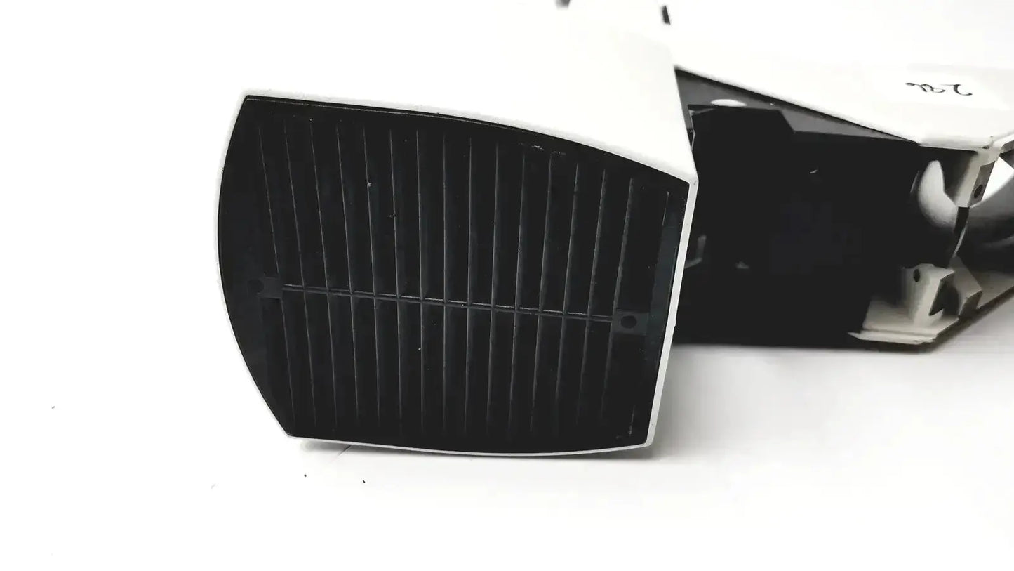 White and black leica dm irb inverted microscope lamp housing with 12v 100w halogen and grid-patterned solar panel