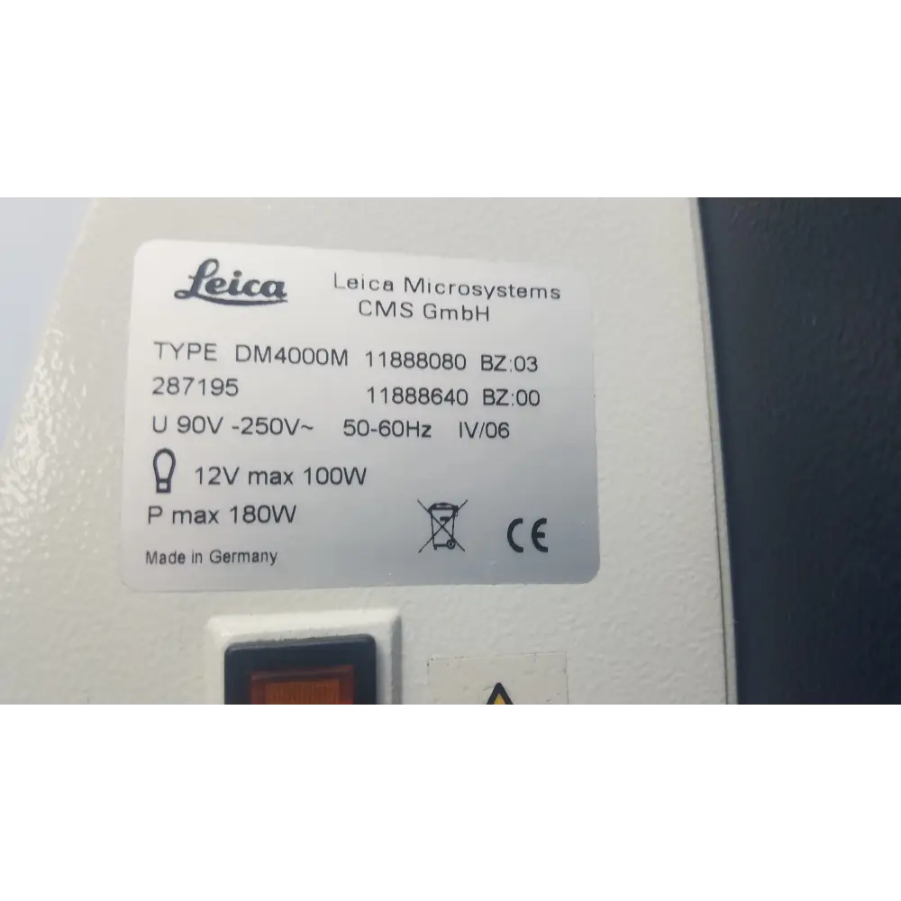 Leica DM4000 Material Analysis Microscope System