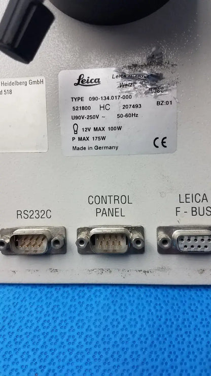 Leica Microsystems Wetzlar GMBH Stereo Microscope Head Binocular Optical Part