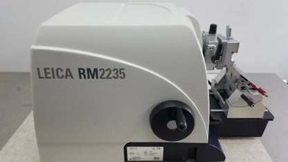 LEICA RM2235 Manual Rotary Microtome Histology Pathology Lab Tissue Sectioner