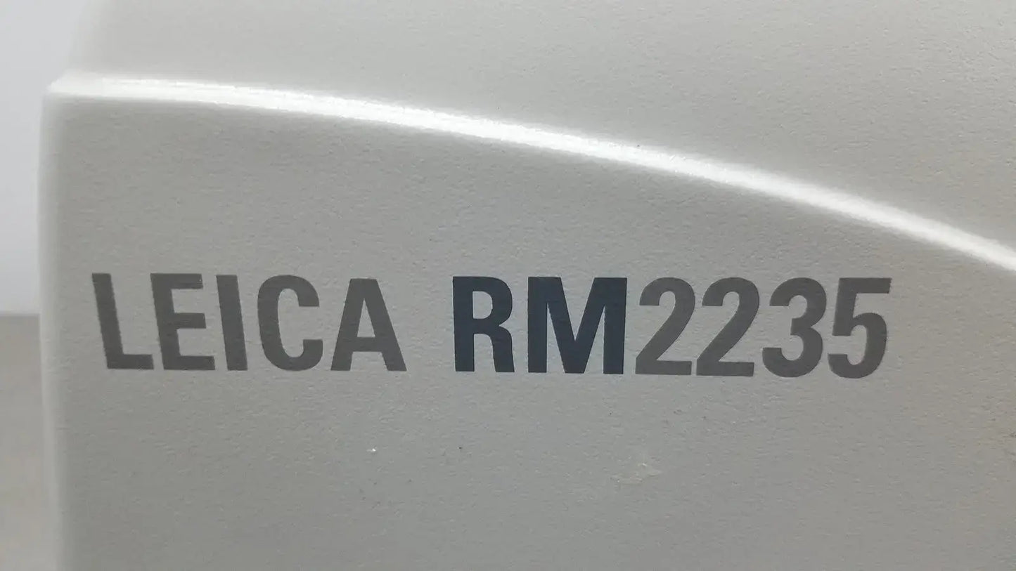 LEICA RM2235 Manual Rotary Microtome Histology Pathology Lab Tissue Sectioner