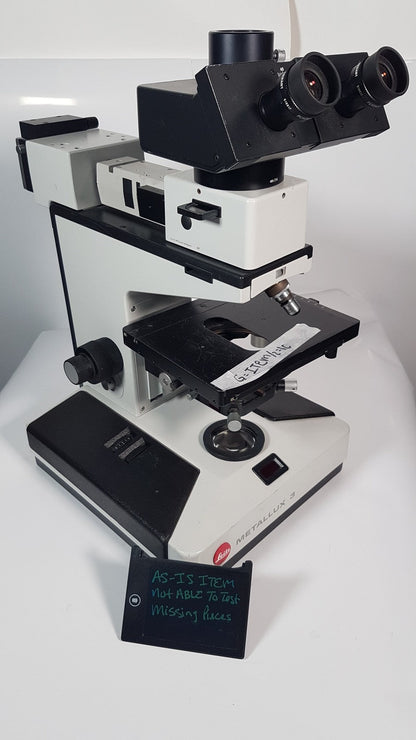Leitz Metallux 3 Stereo Zoom Microscope