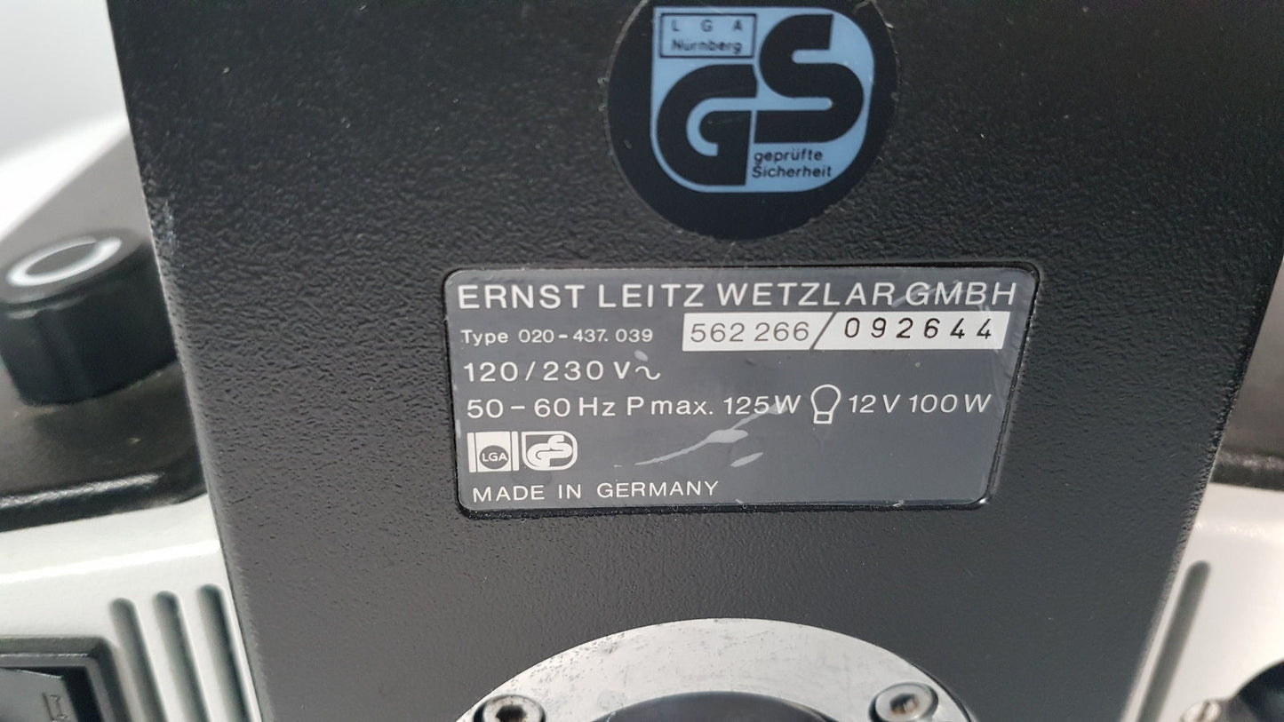 Leitz Metallux 3 Stereo Zoom Microscope