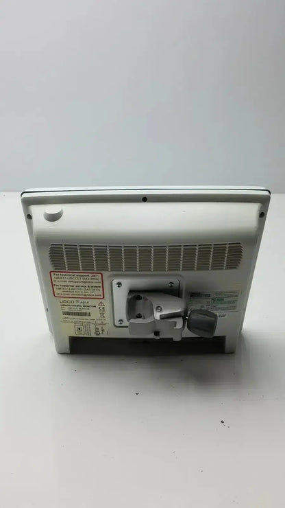 Silver-framed lidco rapid hm81-01 hemodynamic monitor back side with matte finish and ventilation slits