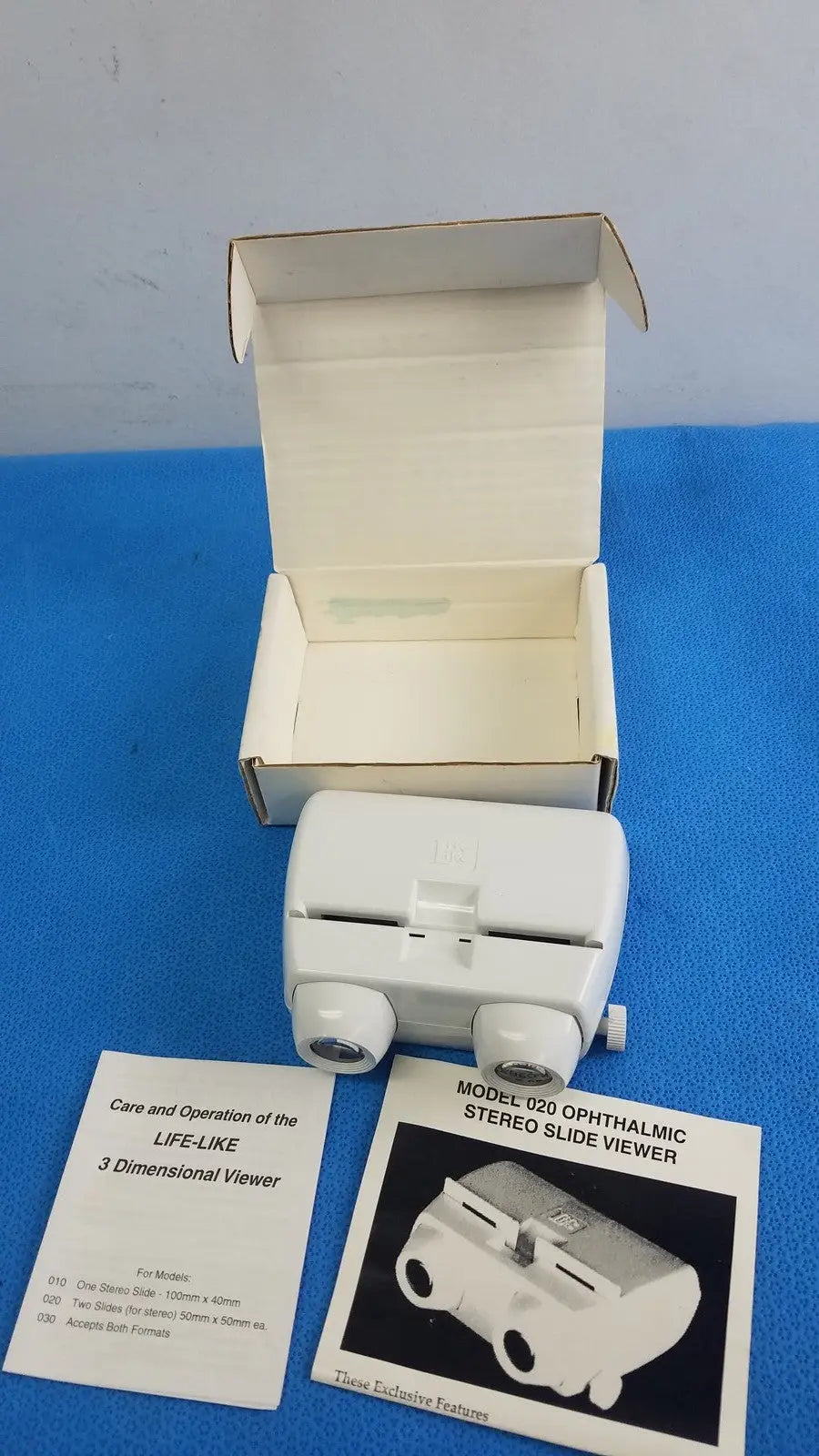 Life Like 020 Opthalmic Stereo 3D Slide Viewer