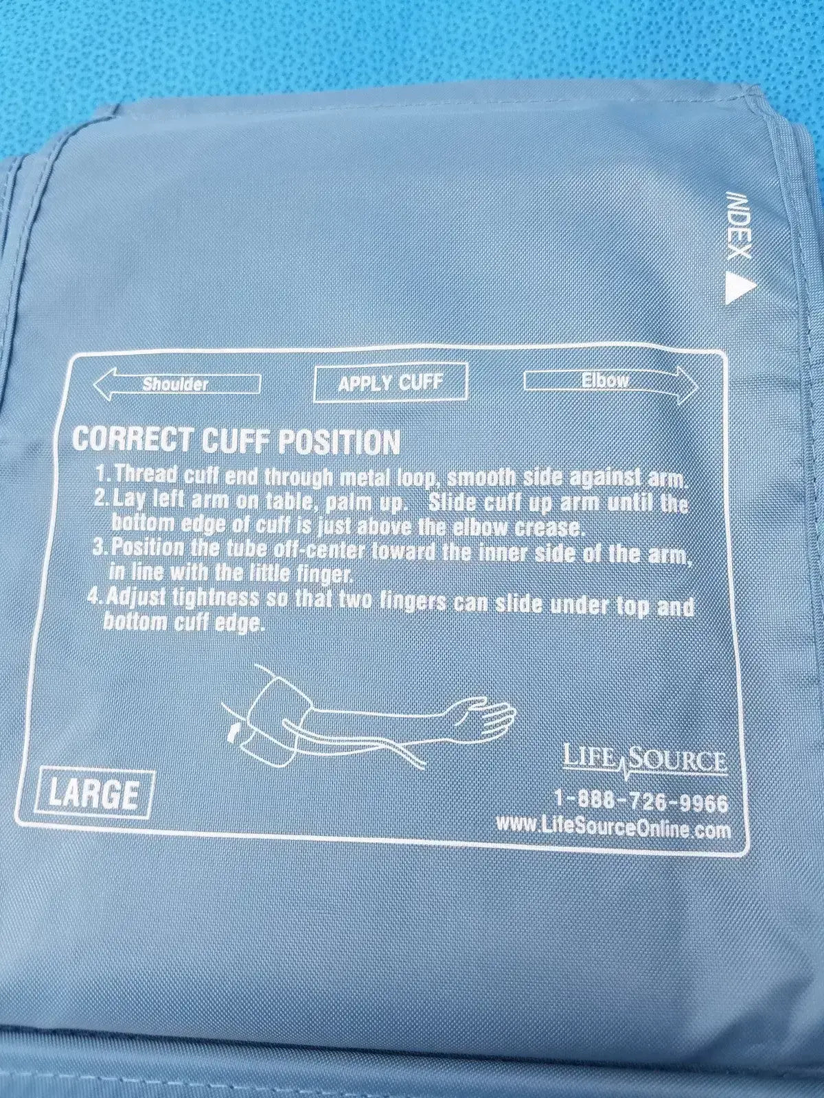 Life Source Large Blood Pressure Cuff