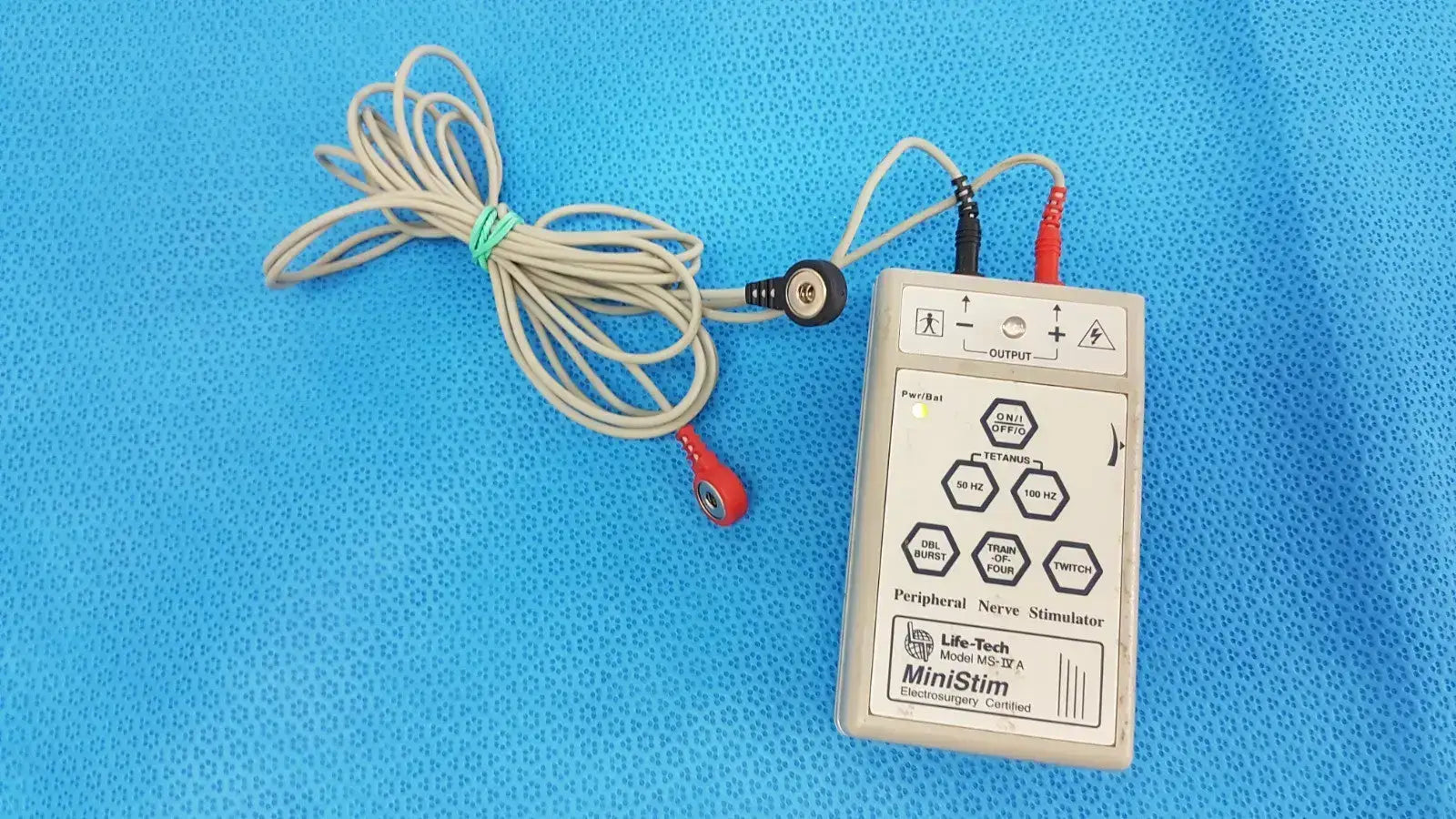 Lifetech Ministim MS IV A Peripheral Nerve Stimulator – Clinical Monitoring