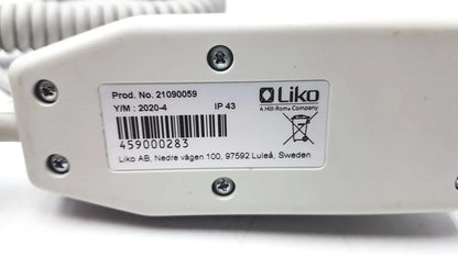 Liko Hill-Rom 21090059 Roll Overhead Hoist 4 Button Handset Controller - Patient Lift