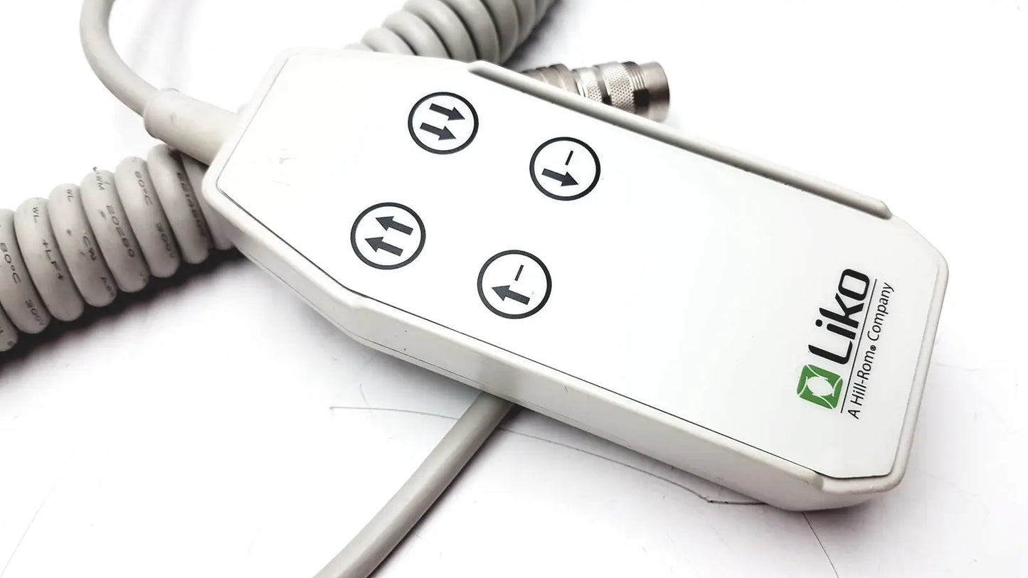 Liko Hill-Rom 21090059 Roll Overhead Hoist 4 Button Handset Controller - Patient Lift