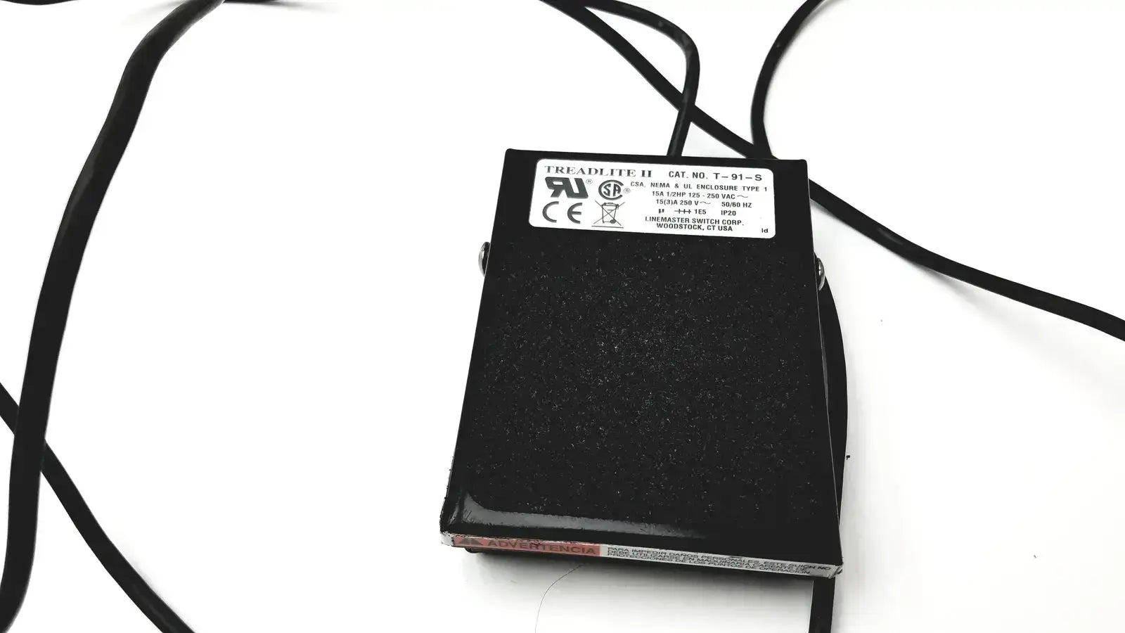 Linemaster Treadlite II Cat No T-91-S - Foot Switch