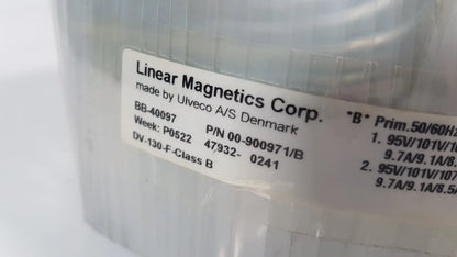 Liner Magnetics Power Transformers BB-40097 P/N 00-900971/B - Transformer