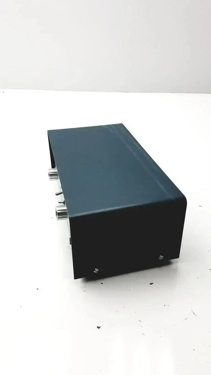 Black rectangular lkb cryokit control unit with silver knobs and screws model 14803 serial 288 audio amplifier