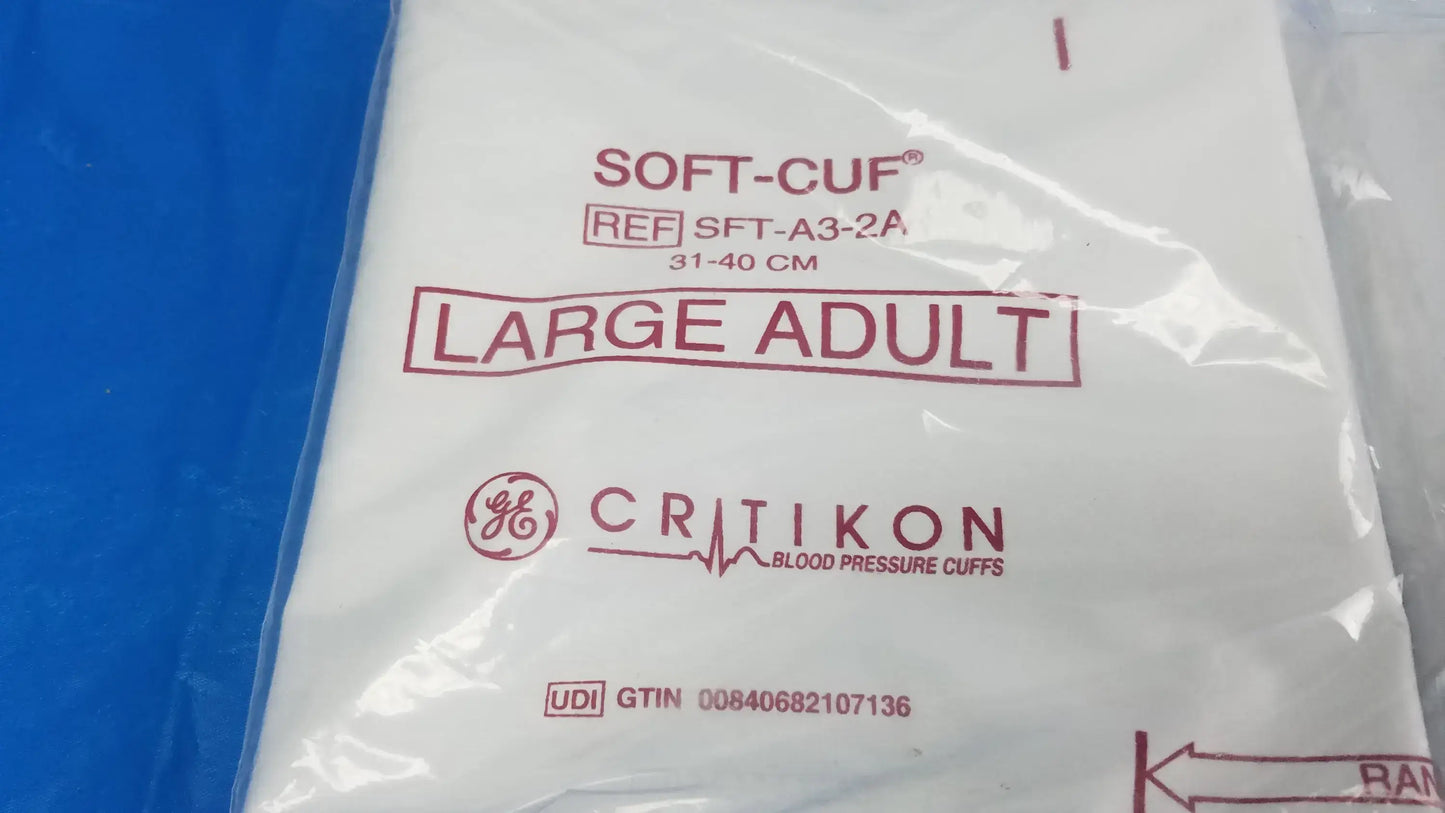 Lot - 3 Critikon Ultracheck and Welch Allyn Disposable Blood Pressure Cuffs
