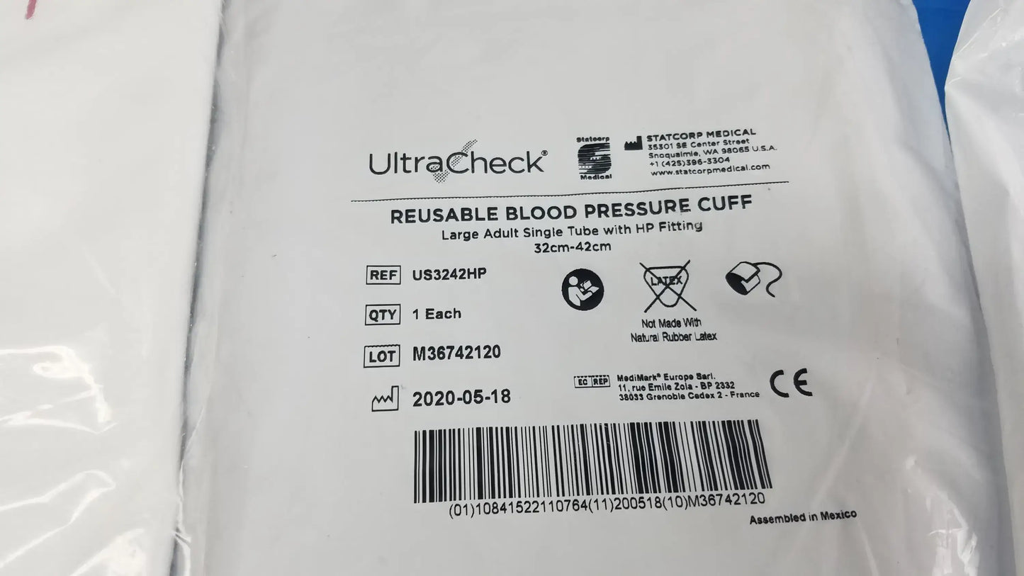 Lot - 3 Critikon Ultracheck and Welch Allyn Disposable Blood Pressure Cuffs