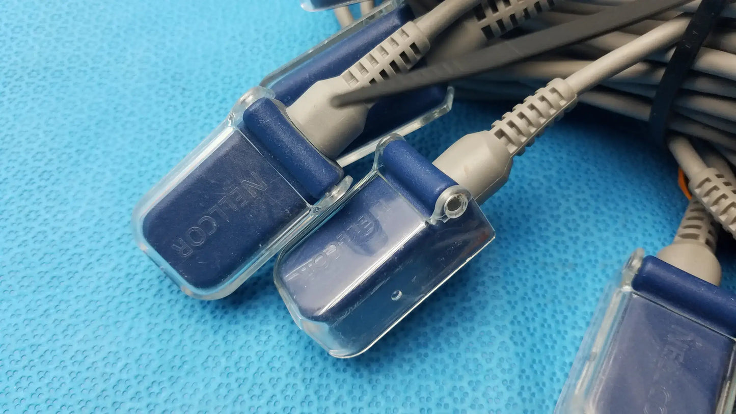 LOT OF 10 GE Nellcor OxiMax SpO2 Interface Cable