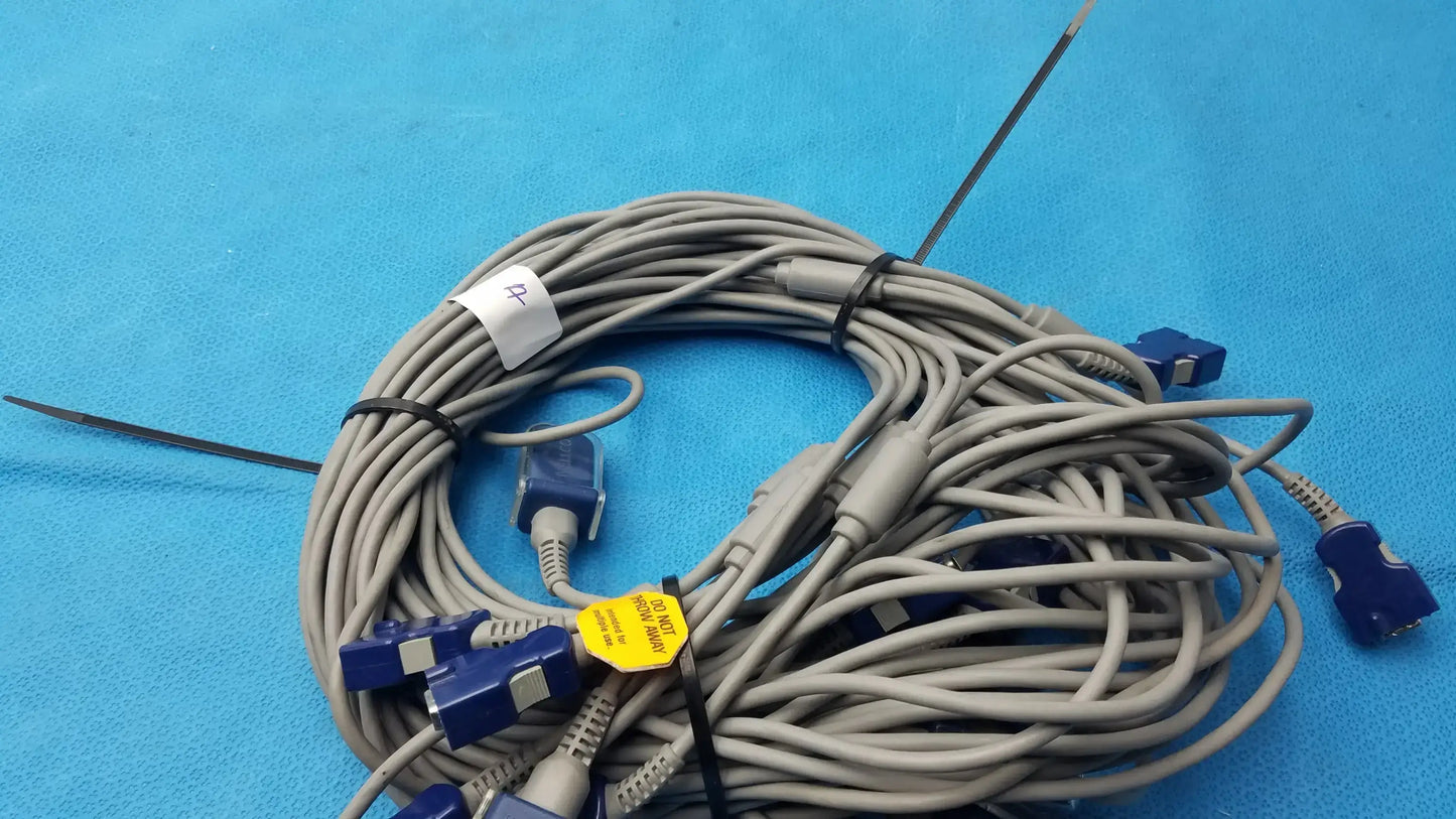LOT OF 10 GE Nellcor OxiMax SpO2 Interface Cable