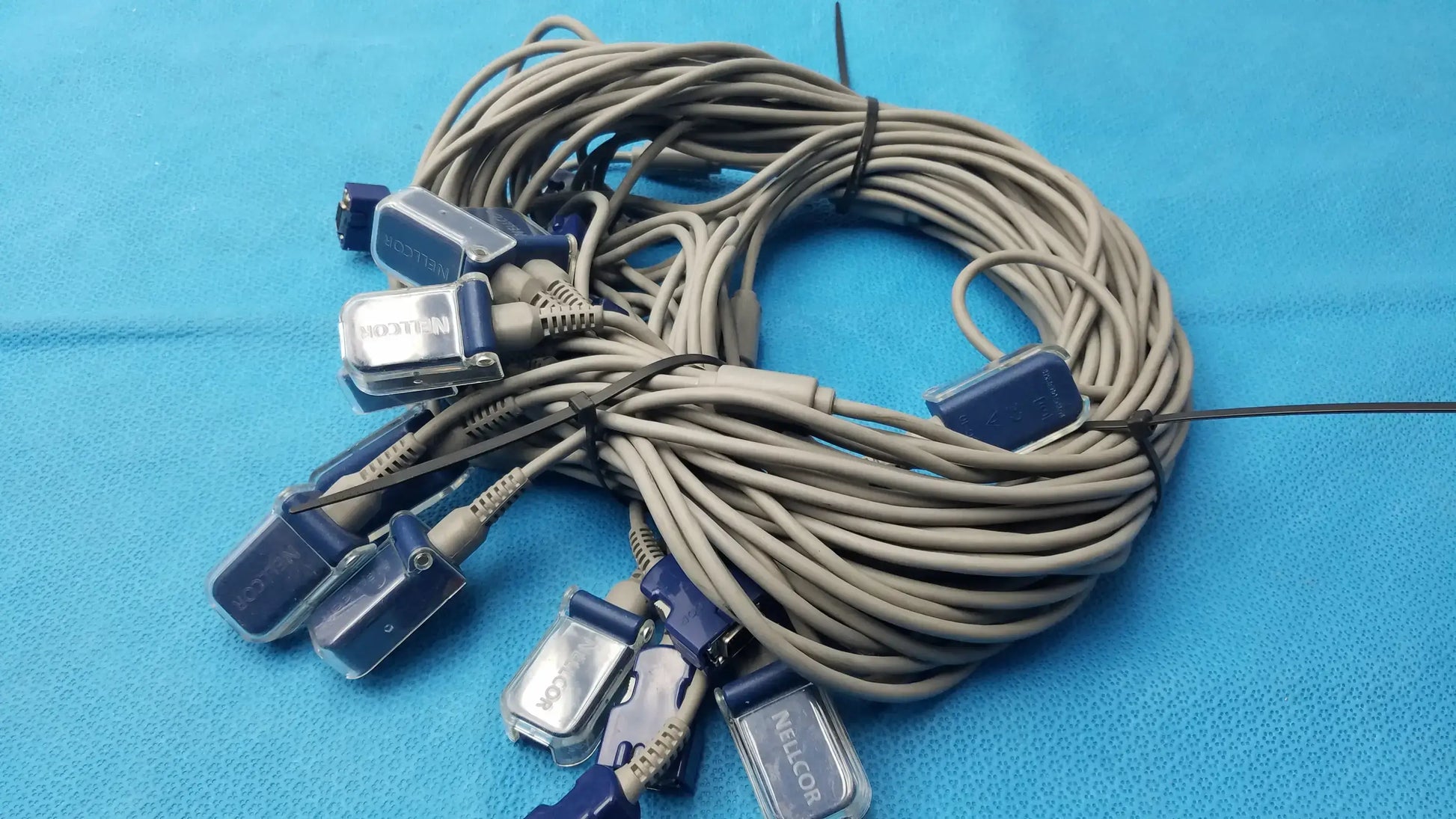 LOT OF 10 GE Nellcor OxiMax SpO2 Interface Cable
