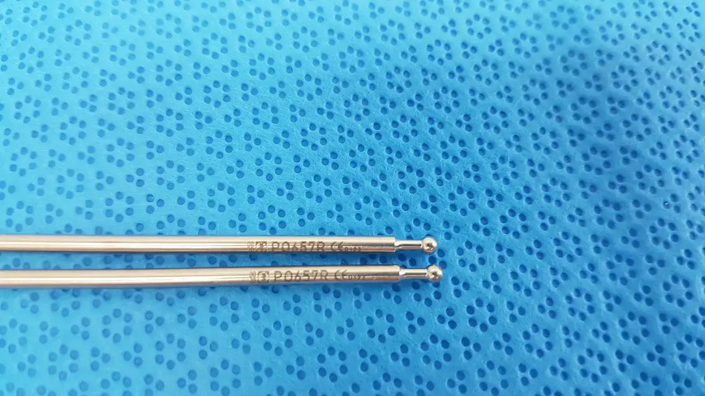 Lot of = 2 AESCULAP Laparoscopic Dissecting Forceps - P0657R