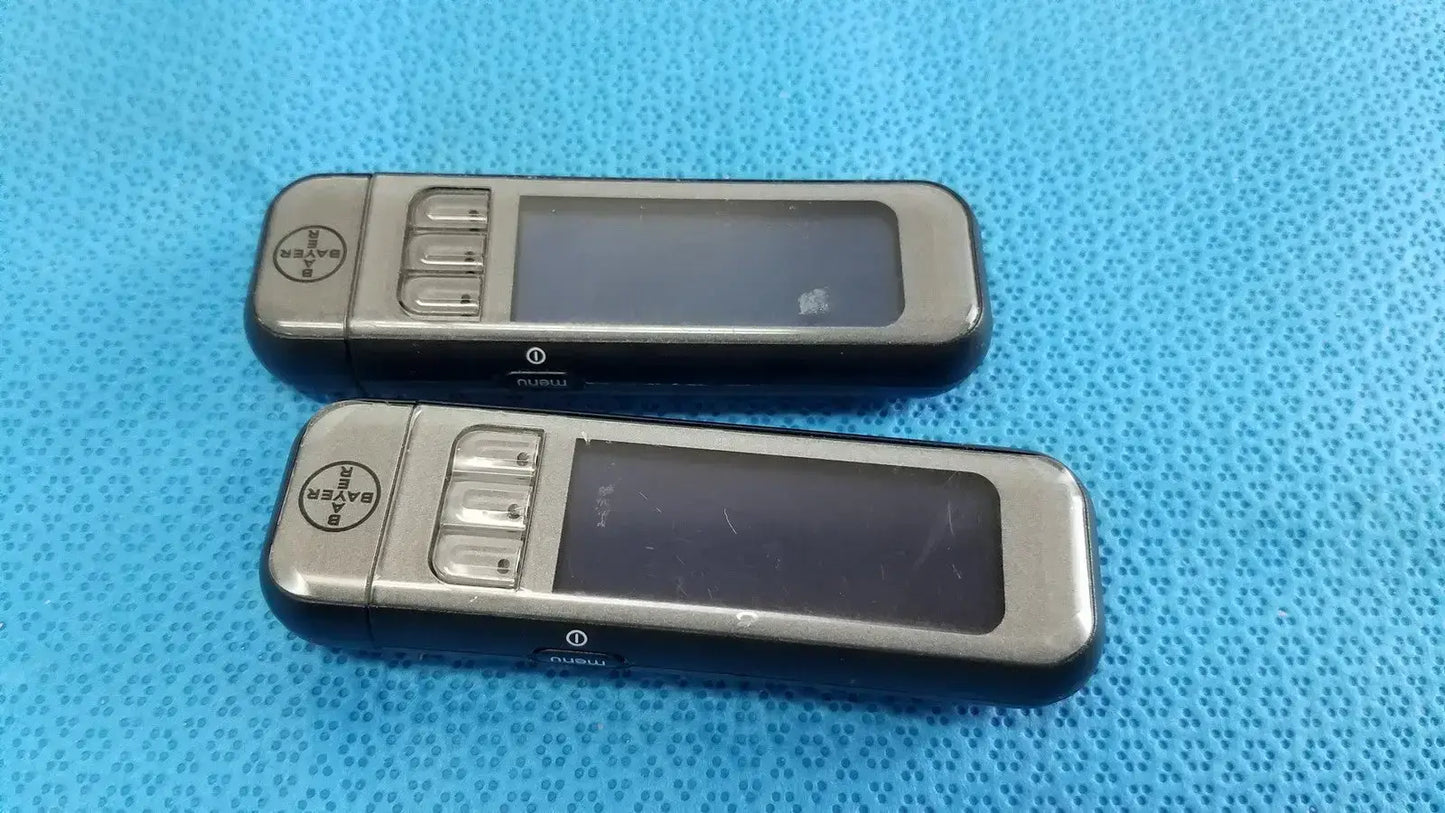 Lot of 2 - Bayer Contour Next Link 2.4 Glucose Meter Medtronic Diabetes Monitor