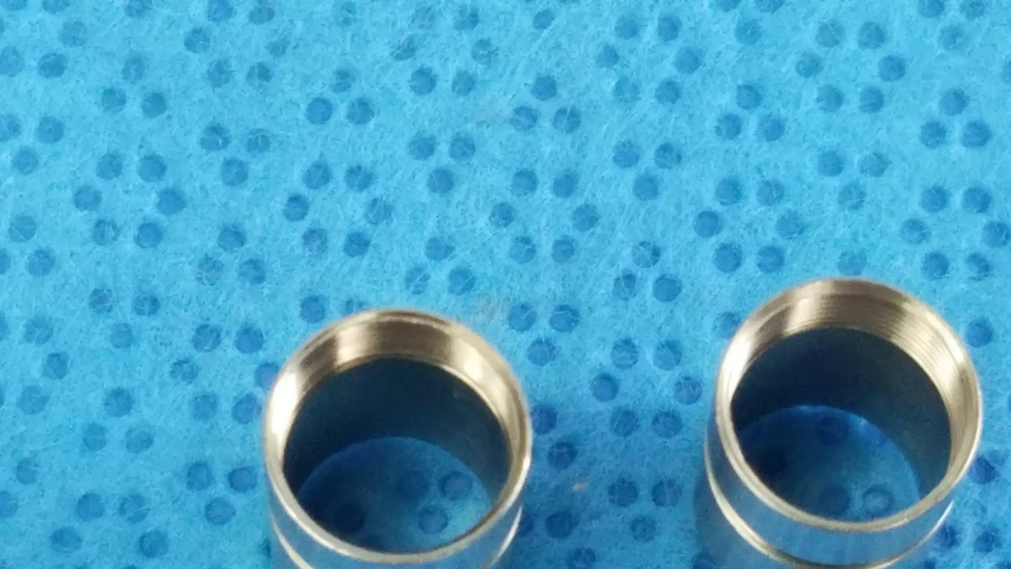 Lot of - 2 Endoscope Light Post Sleeve Adapter for Fiber Cables