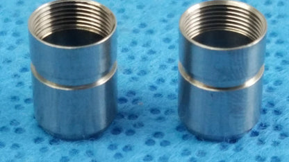 Lot of - 2 Endoscope Light Post Sleeve Adapter for Fiber Cables