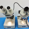 Lot of 2 Meiji Techno EMT-1 Stereo Microscope