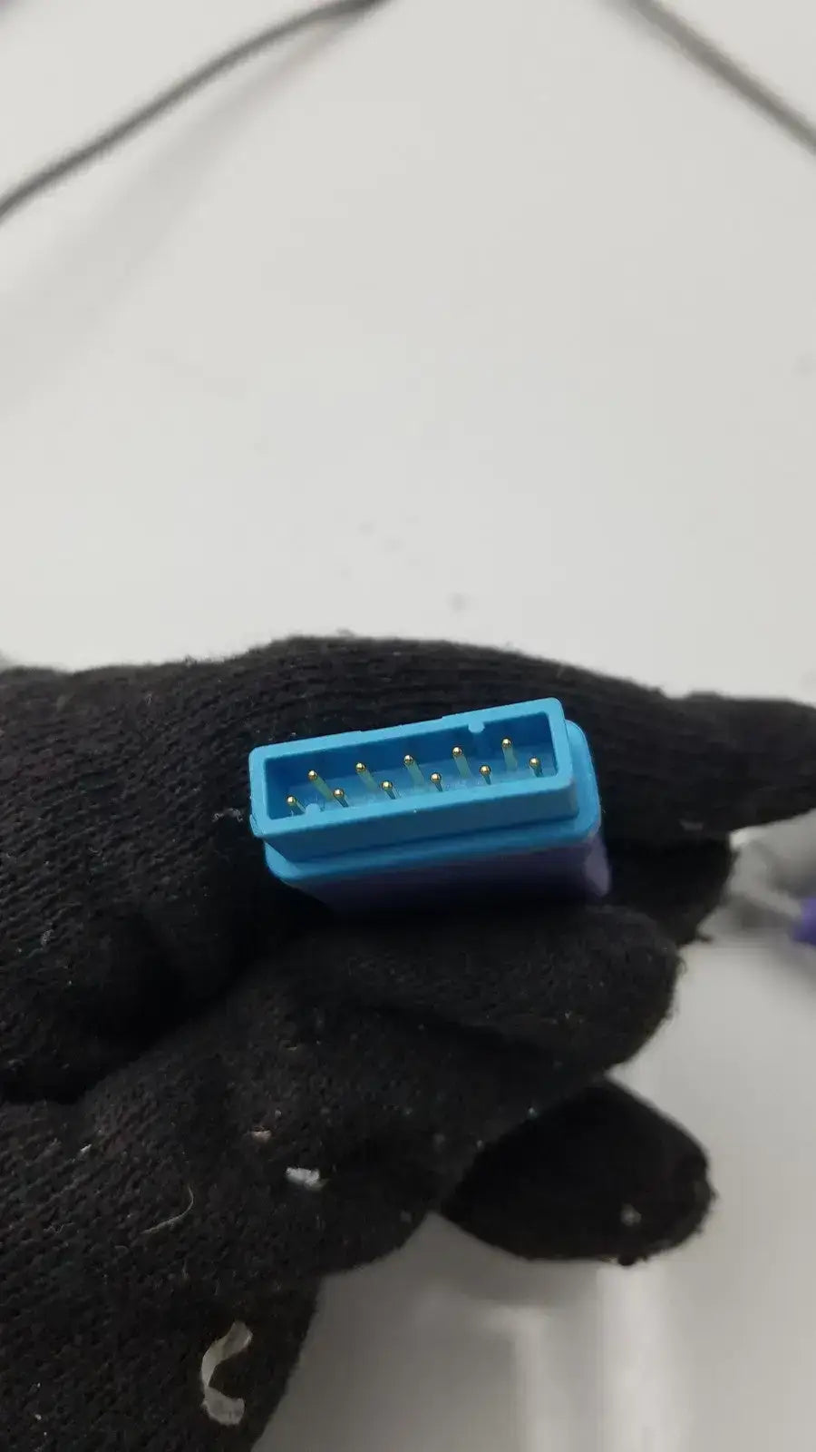 Lot of 2 Nellcor DOC-10 Cable SPO2 Extension Adapter - SpO2