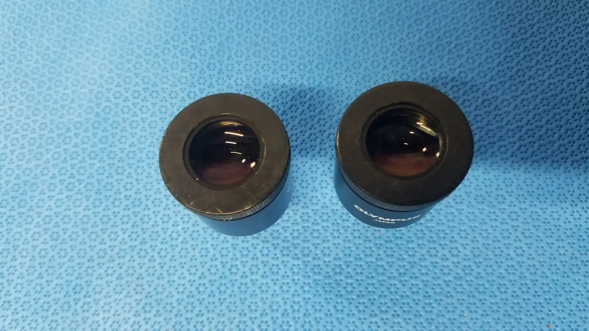 Lot of 2 Olympus WHK10x/20L Microscope Eyepeices