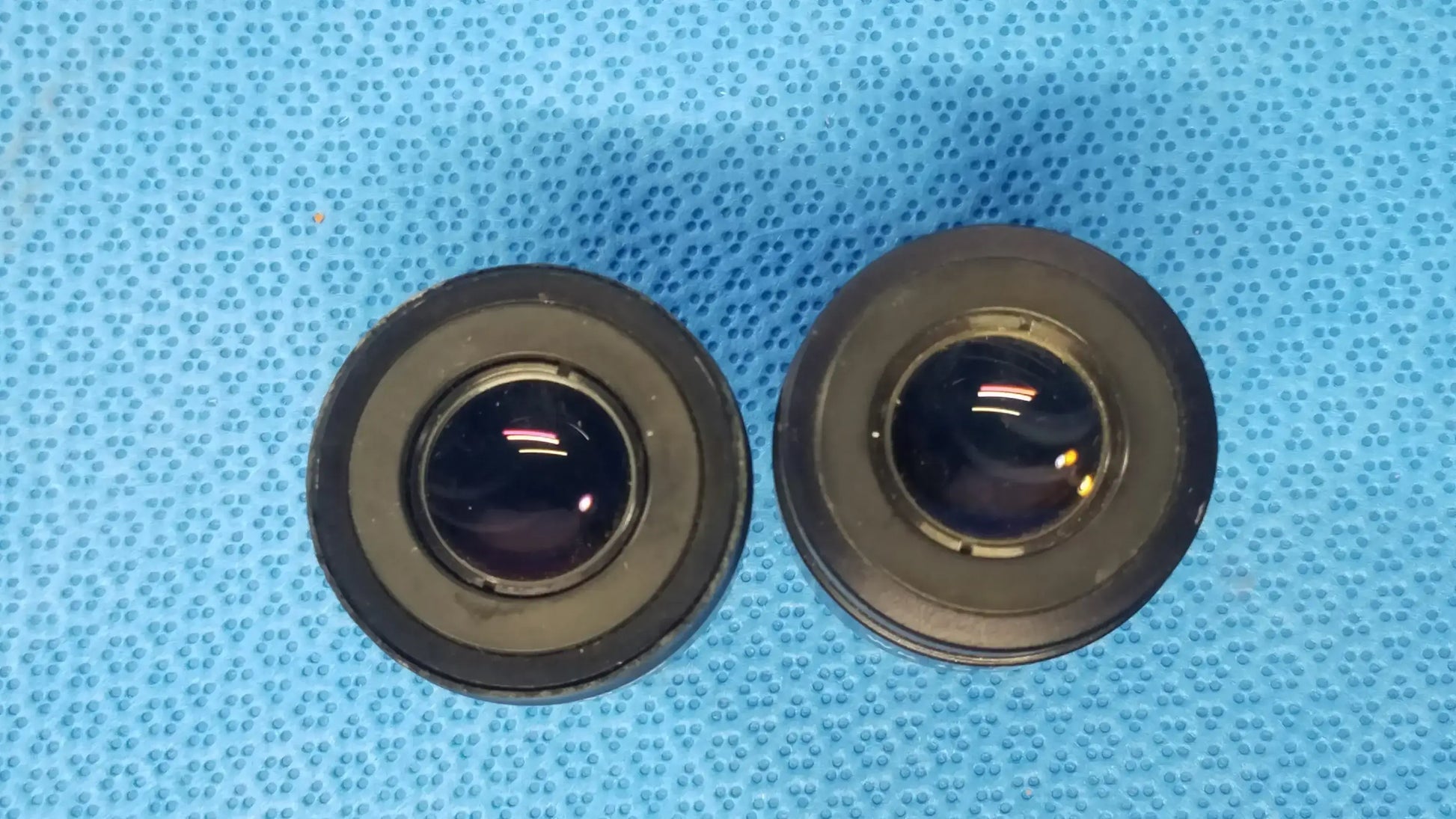 Lot of 2 Olympus WK 10x/20L Microscope Eyepieces