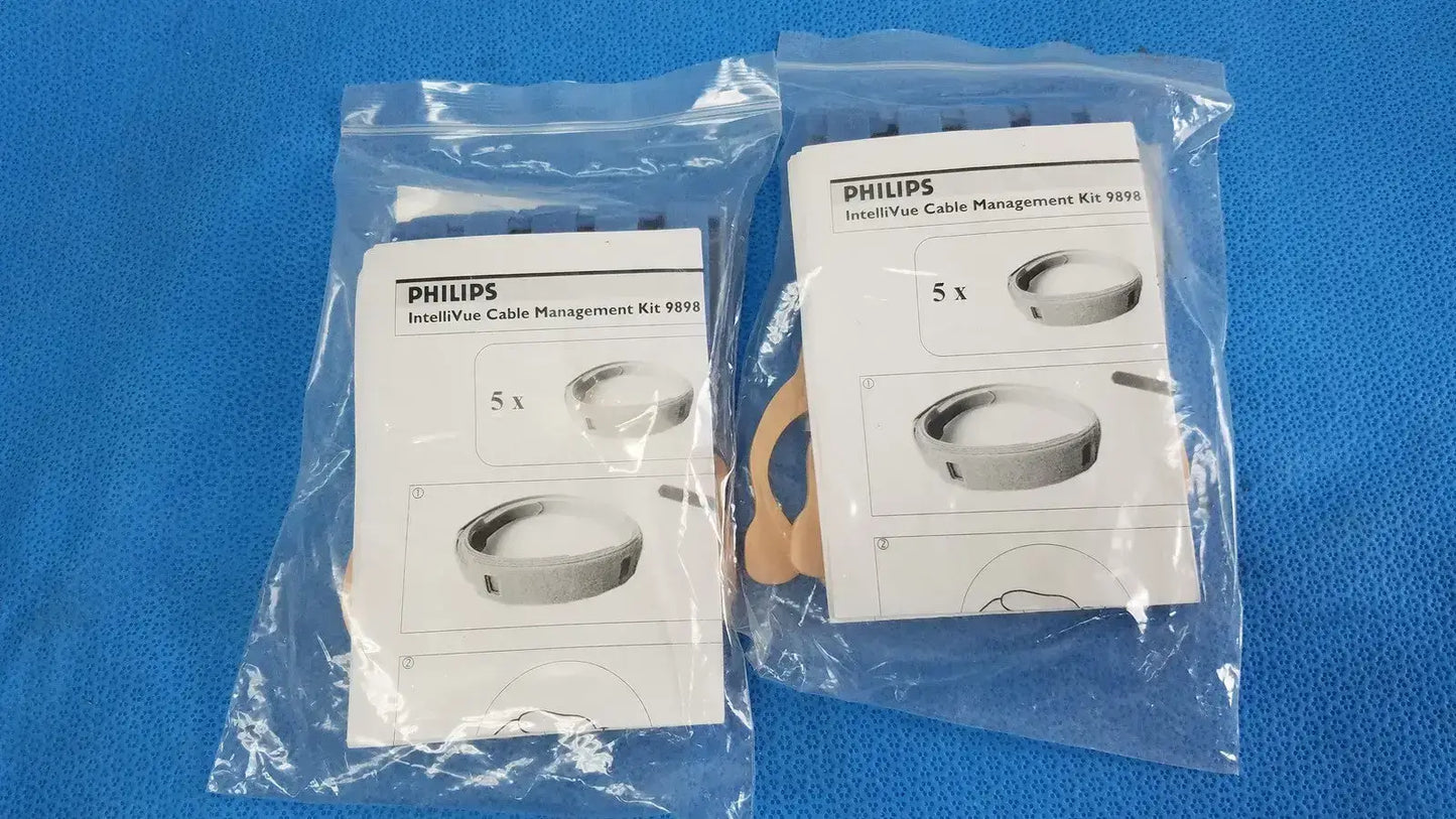 Lot of 2 - Philips Intellivue Cable Management Kit